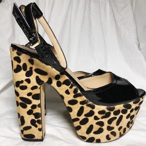 Leopard High Heels